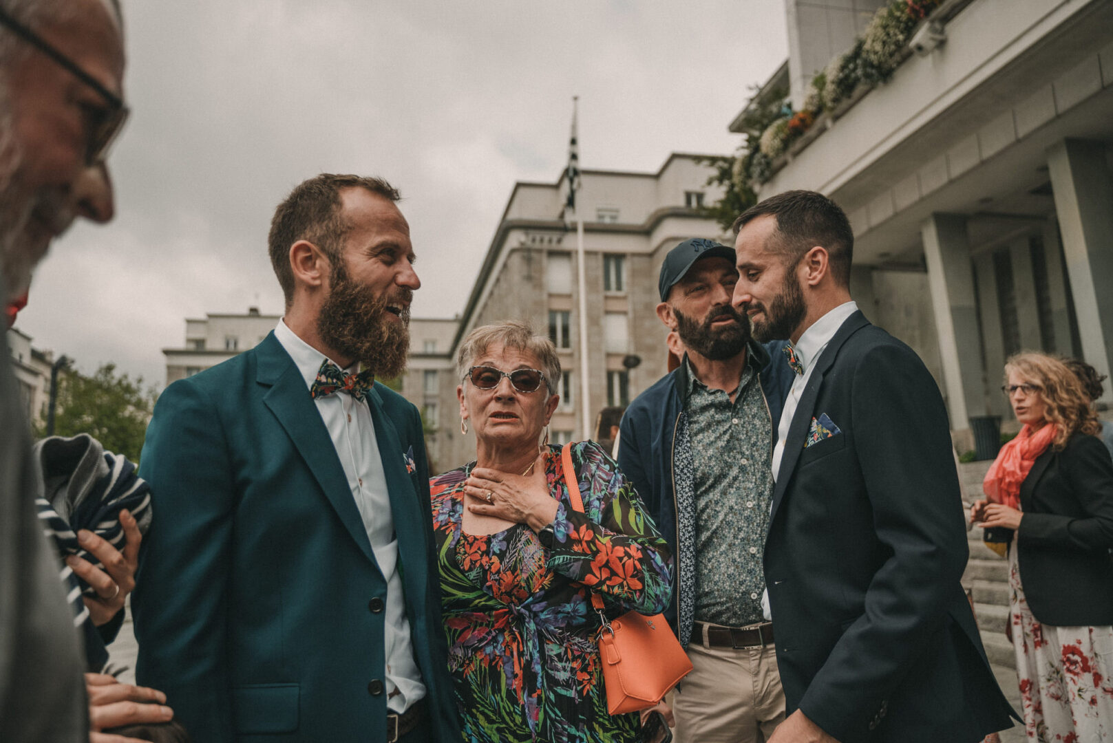 Photo de mariage de Jean-Marie & Guillaume à la mairie de Brest et à la Colonie de Trezien à Plouarzel en Bretagne par Antoine Borzeix-362