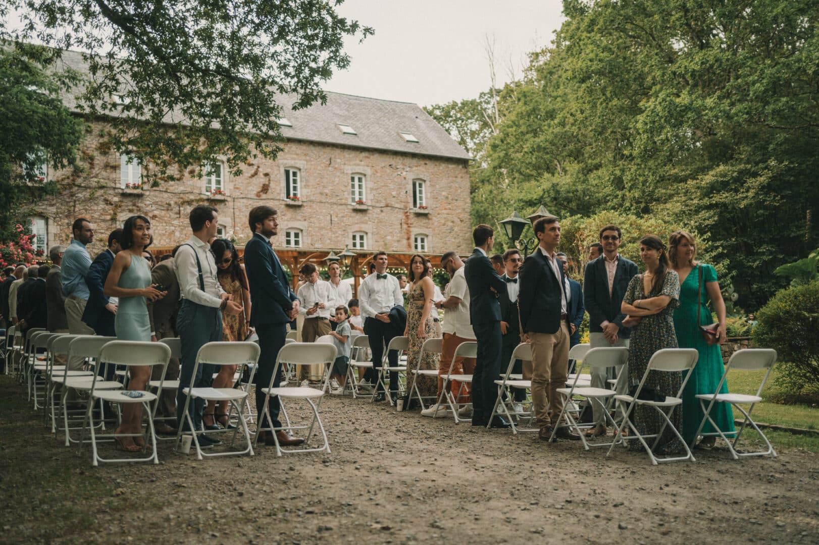 Photo de mariage de L&PA au Moulin de Traon Lez à Bohars par Antoine Borzeix 287