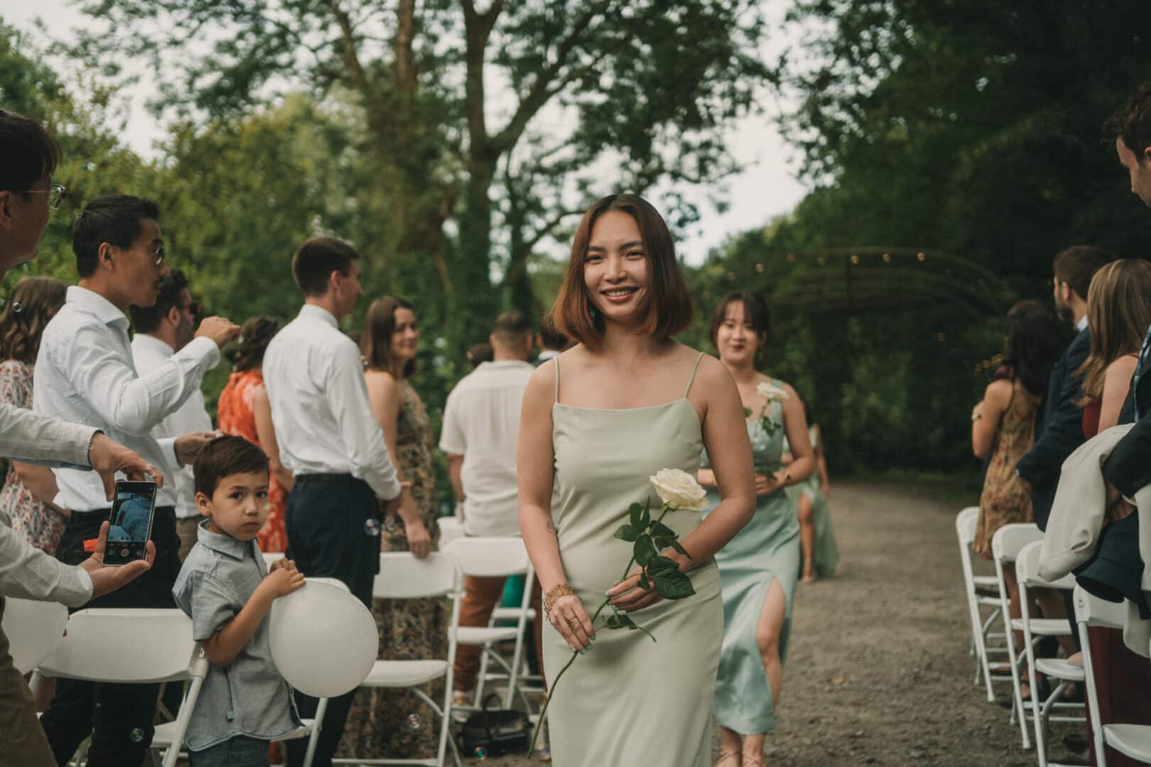 Photo de mariage de L&PA au Moulin de Traon Lez à Bohars par Antoine Borzeix 311