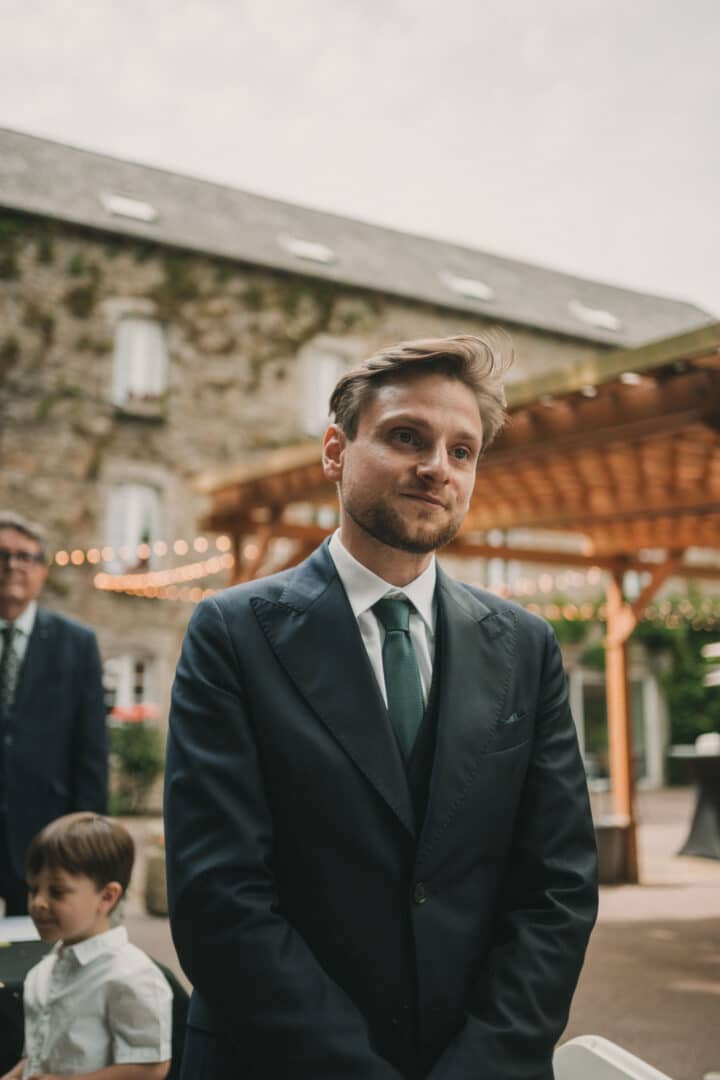 Photo de mariage de L&PA au Moulin de Traon Lez à Bohars par Antoine Borzeix 320
