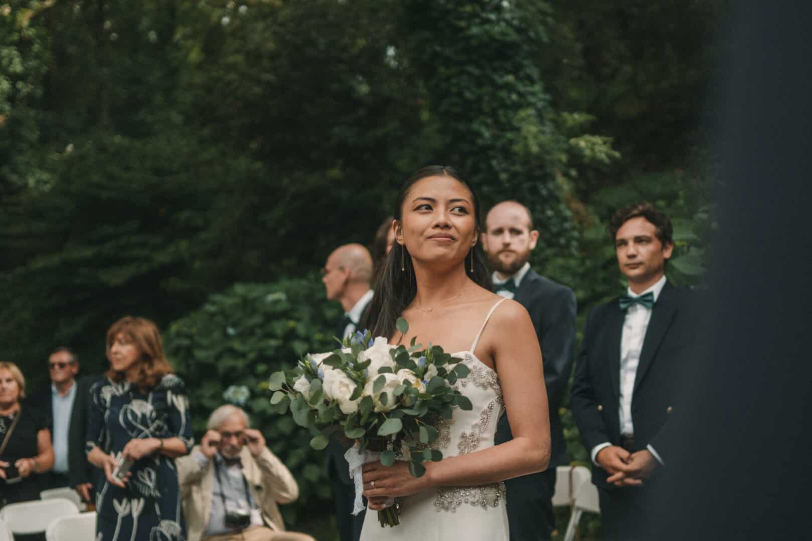 Photo de mariage de L&PA au Moulin de Traon Lez à Bohars par Antoine Borzeix 329