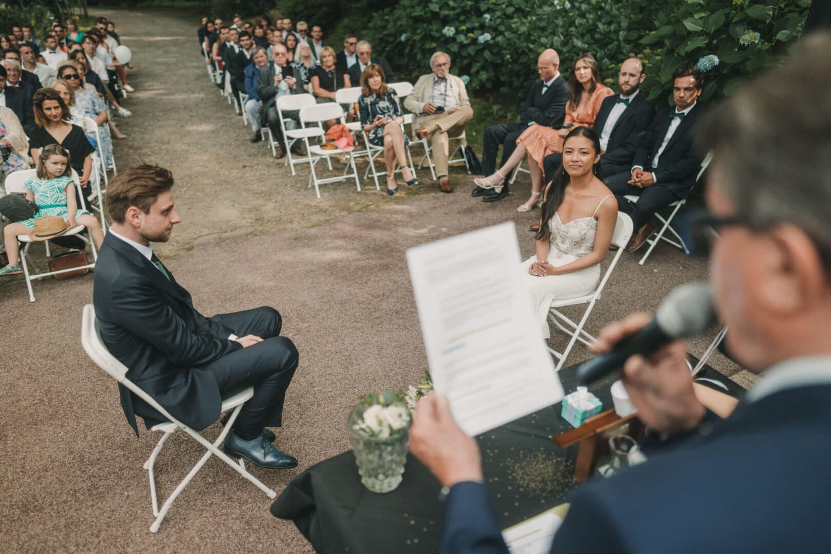 Photo de mariage de L&PA au Moulin de Traon Lez à Bohars par Antoine Borzeix 362