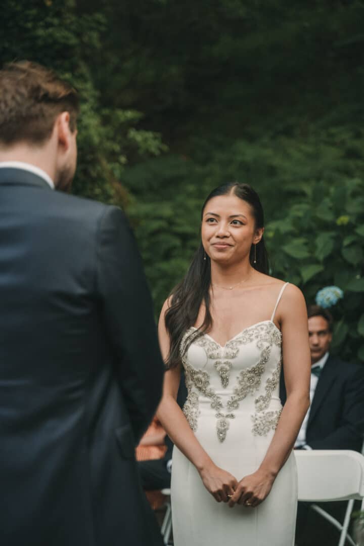 Photo de mariage de L&PA au Moulin de Traon Lez à Bohars par Antoine Borzeix 409