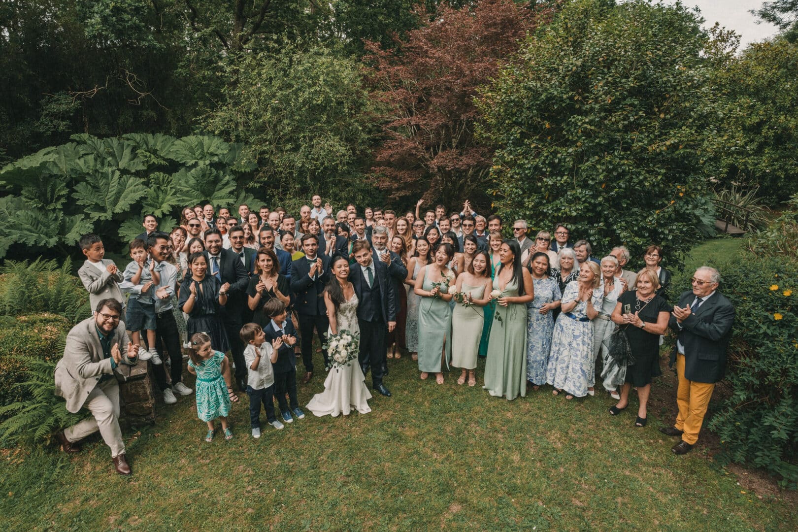 Photo de mariage de L&PA au Moulin de Traon Lez à Bohars par Antoine Borzeix 455