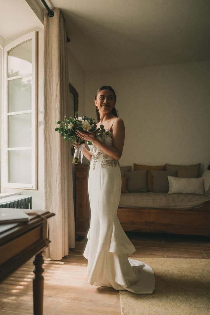 Photo de mariage de L&PA au Moulin de Traon Lez à Bohars par Antoine Borzeix 74