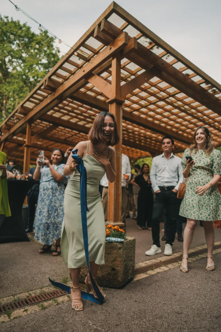 Photo de mariage de L&PA au Moulin de Traon Lez à Bohars par Antoine Borzeix 751