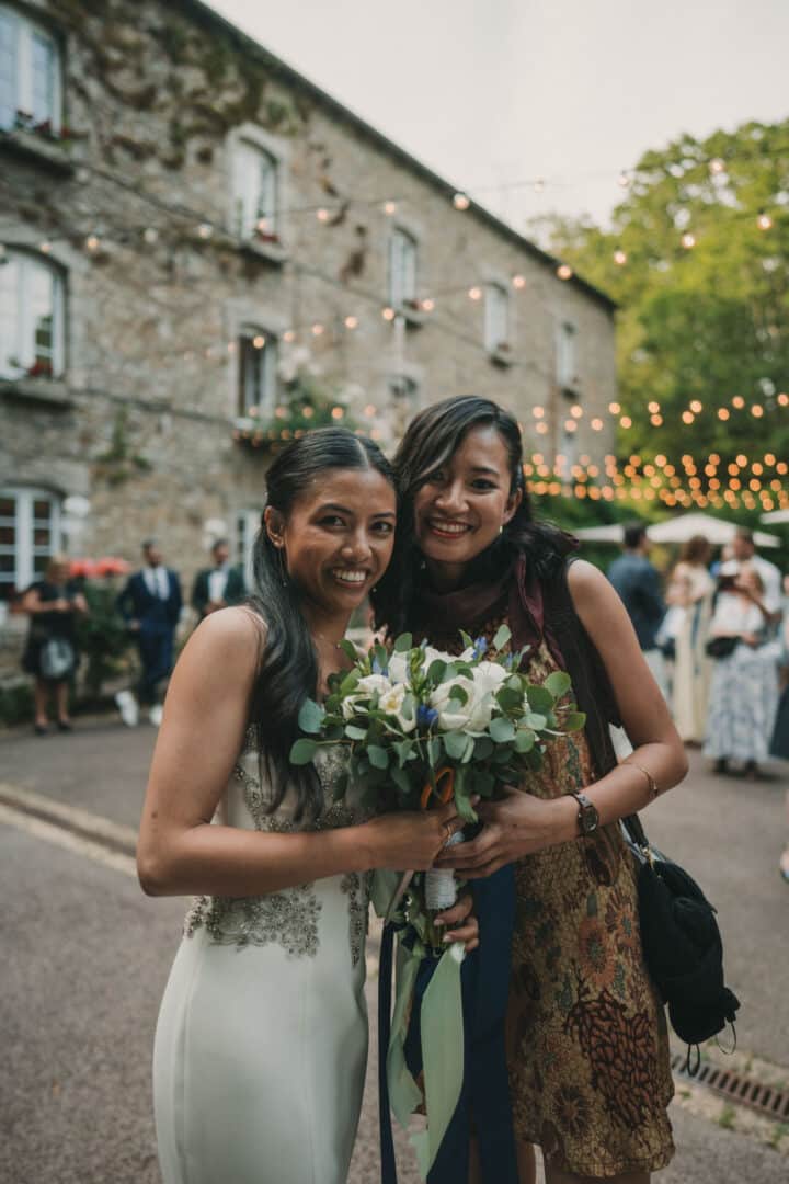 Photo de mariage de L&PA au Moulin de Traon Lez à Bohars par Antoine Borzeix 793