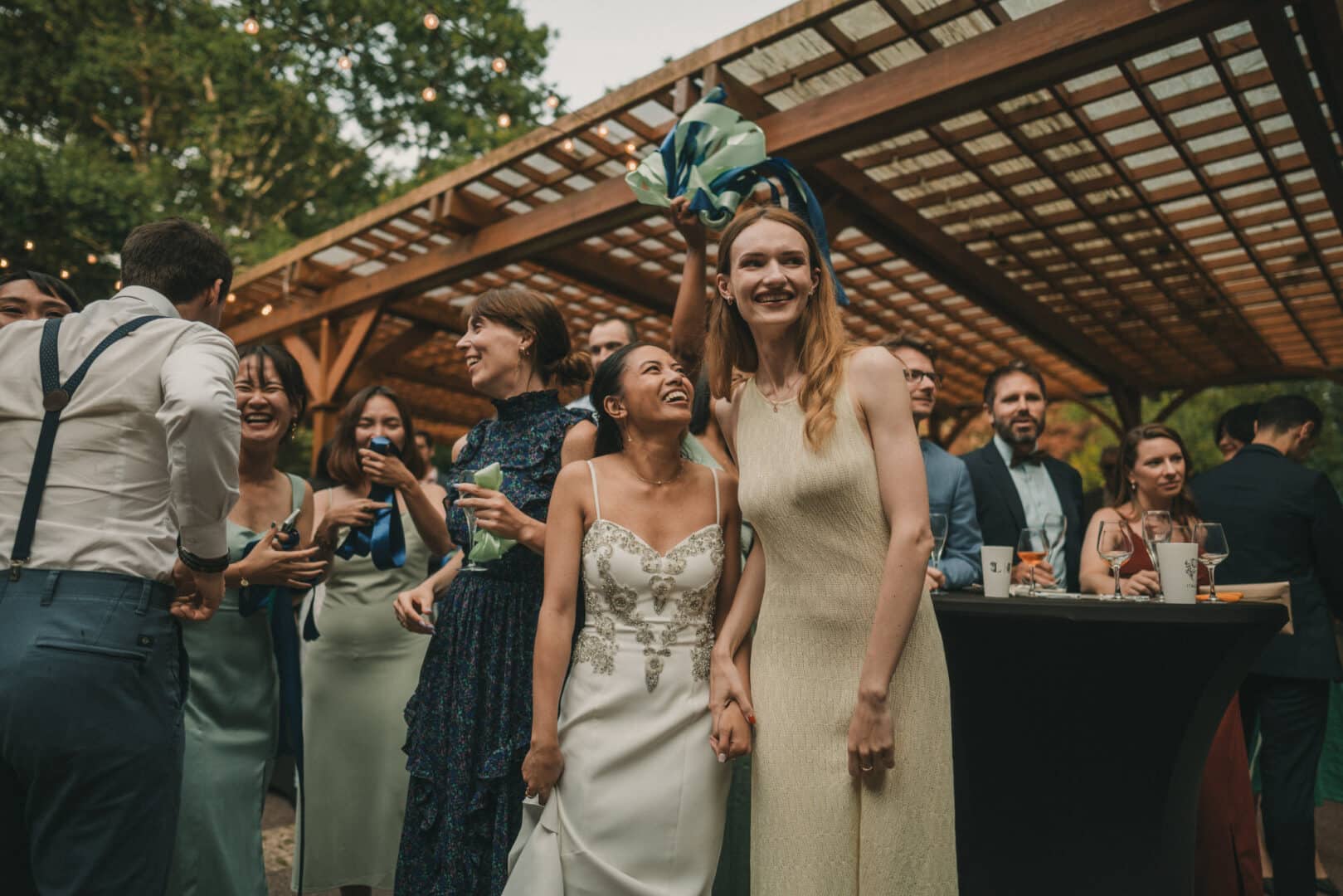 Photo de mariage de L&PA au Moulin de Traon Lez à Bohars par Antoine Borzeix 810