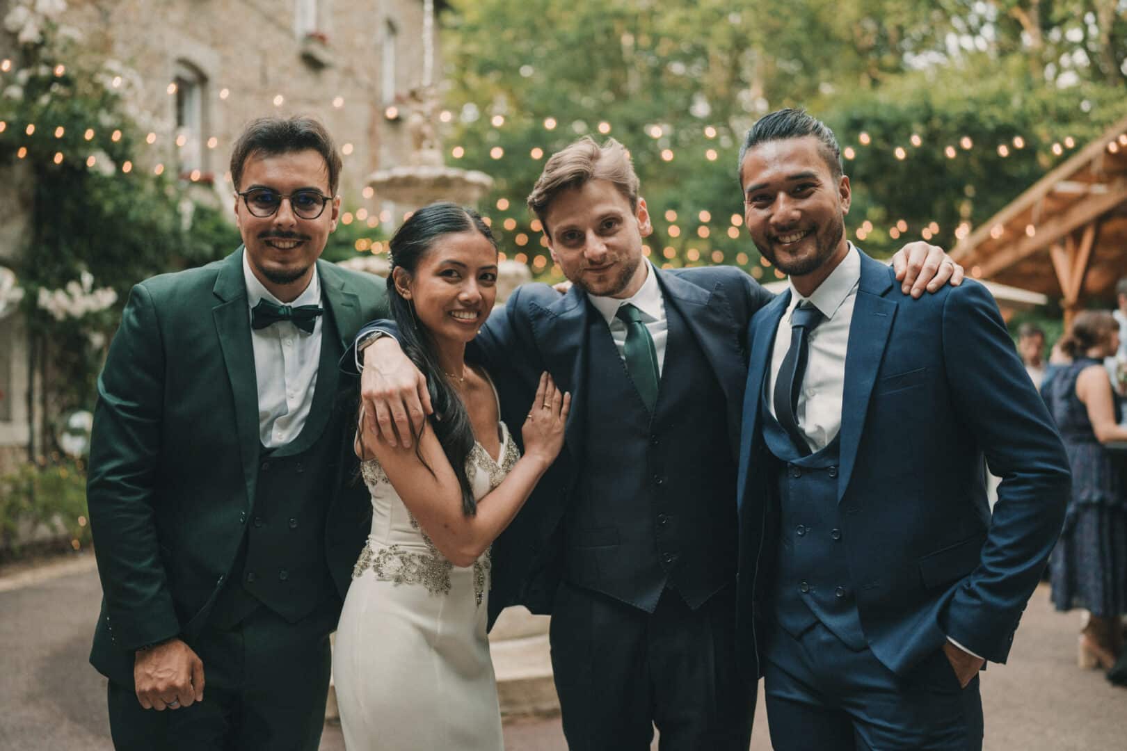 Photo de mariage de L&PA au Moulin de Traon Lez à Bohars par Antoine Borzeix 824