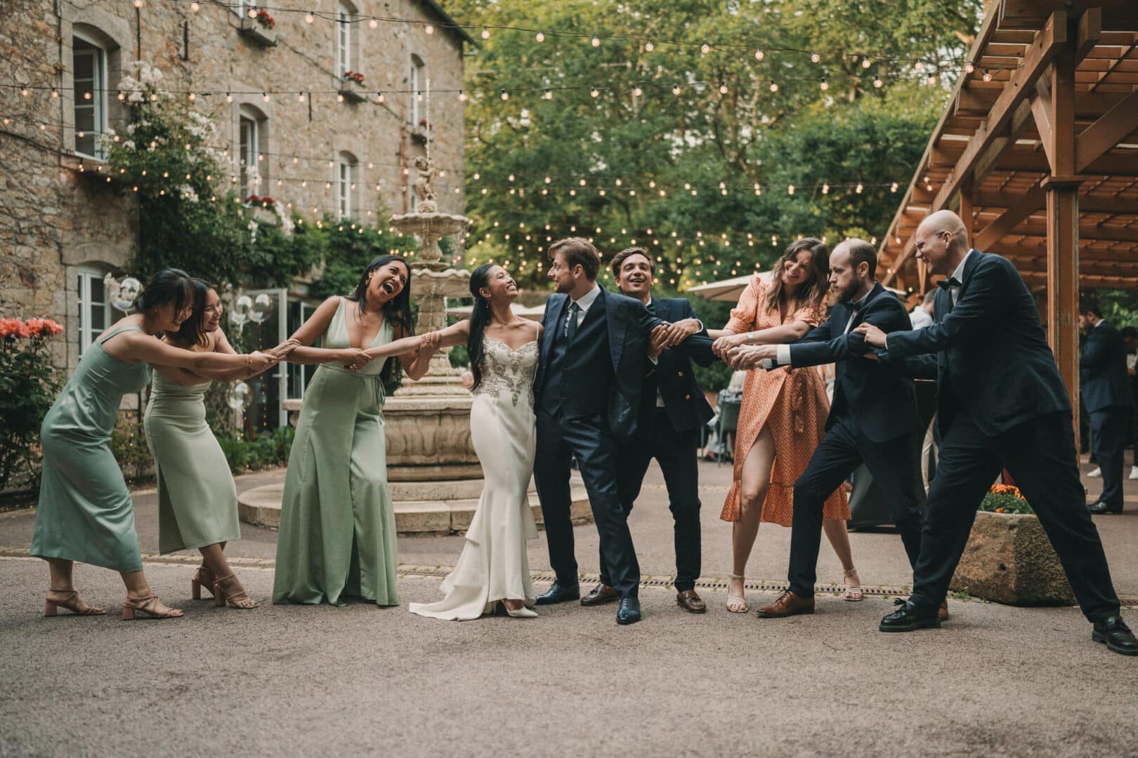 Photo de mariage de L&PA au Moulin de Traon Lez à Bohars par Antoine Borzeix 842