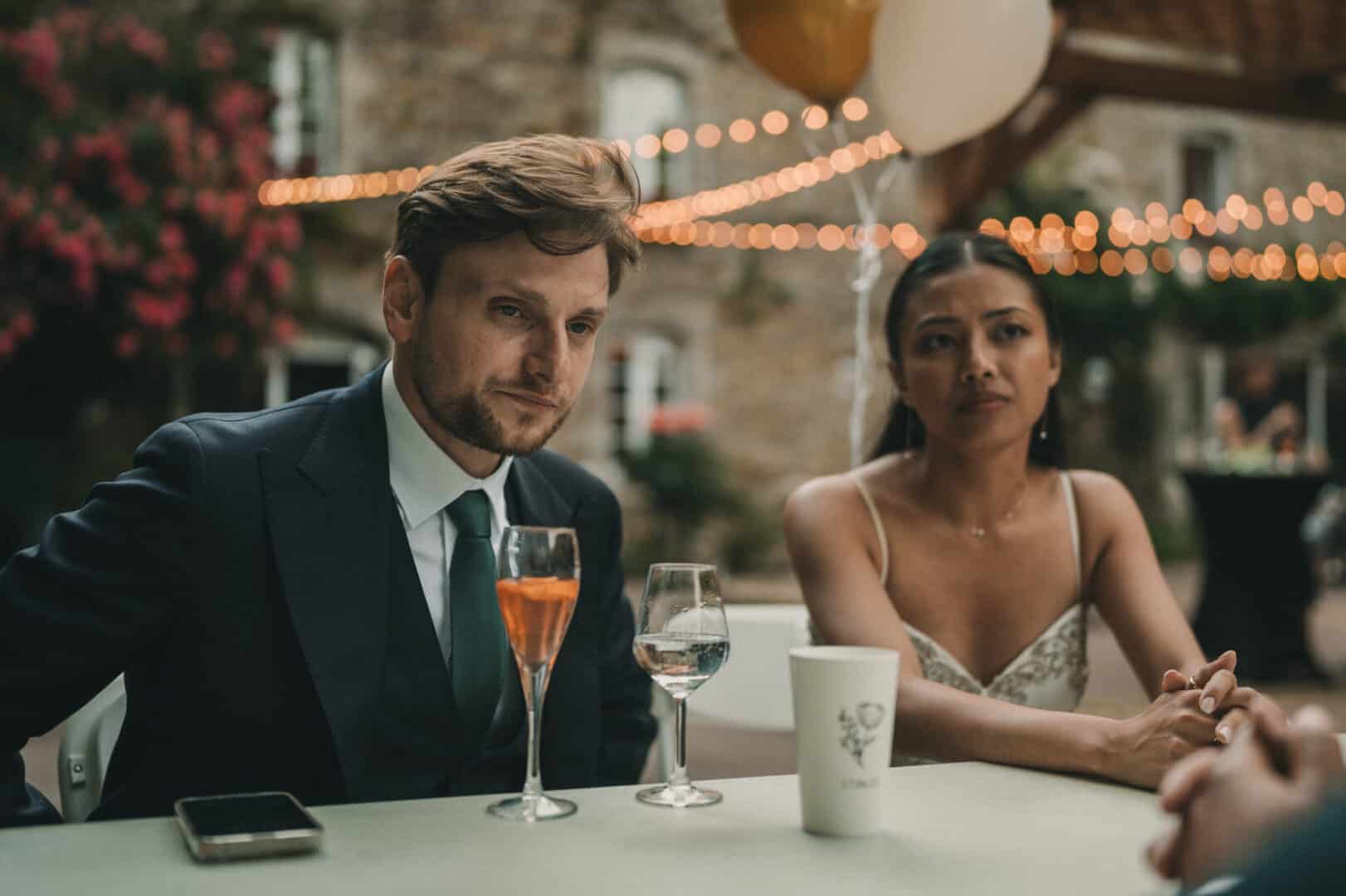 Photo de mariage de L&PA au Moulin de Traon Lez à Bohars par Antoine Borzeix 856