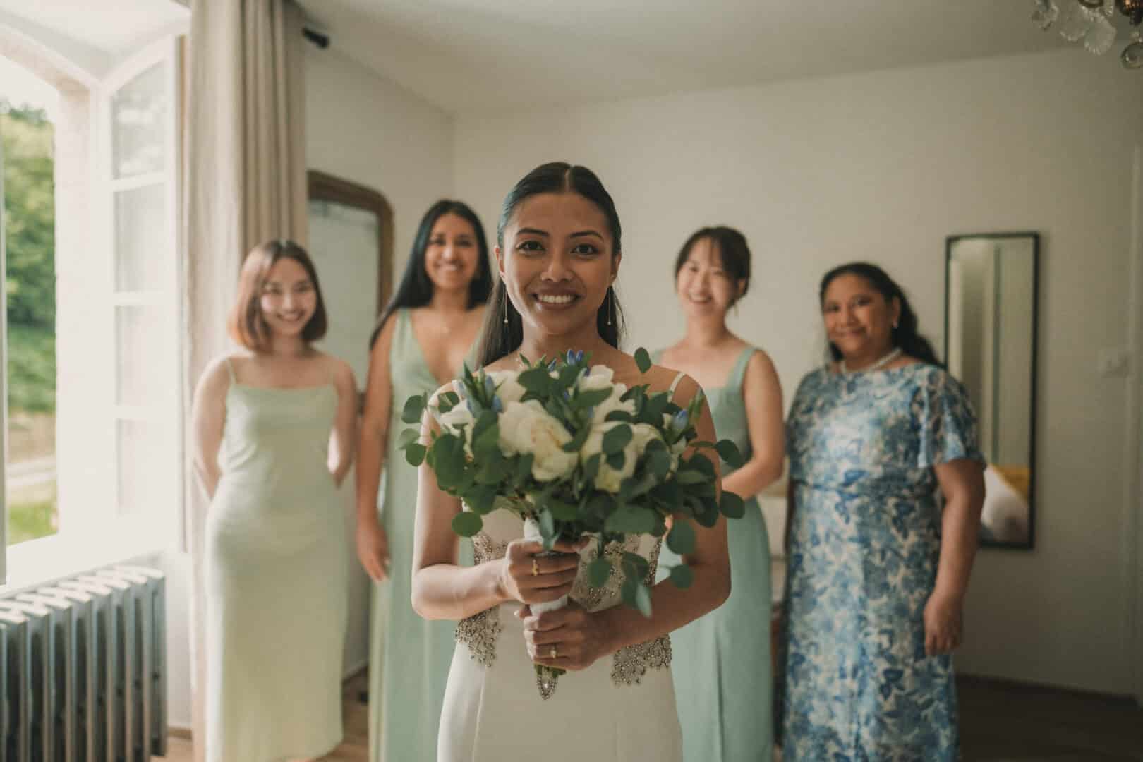 Photo de mariage de L&PA au Moulin de Traon Lez à Bohars par Antoine Borzeix 88