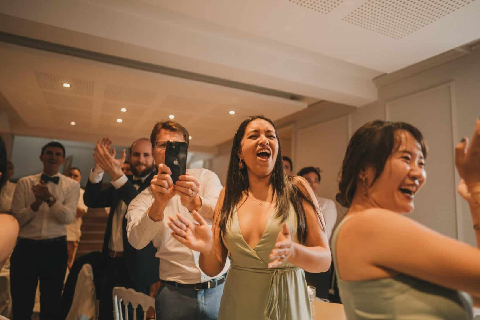 Photo de mariage de L&PA au Moulin de Traon Lez à Bohars par Antoine Borzeix 942