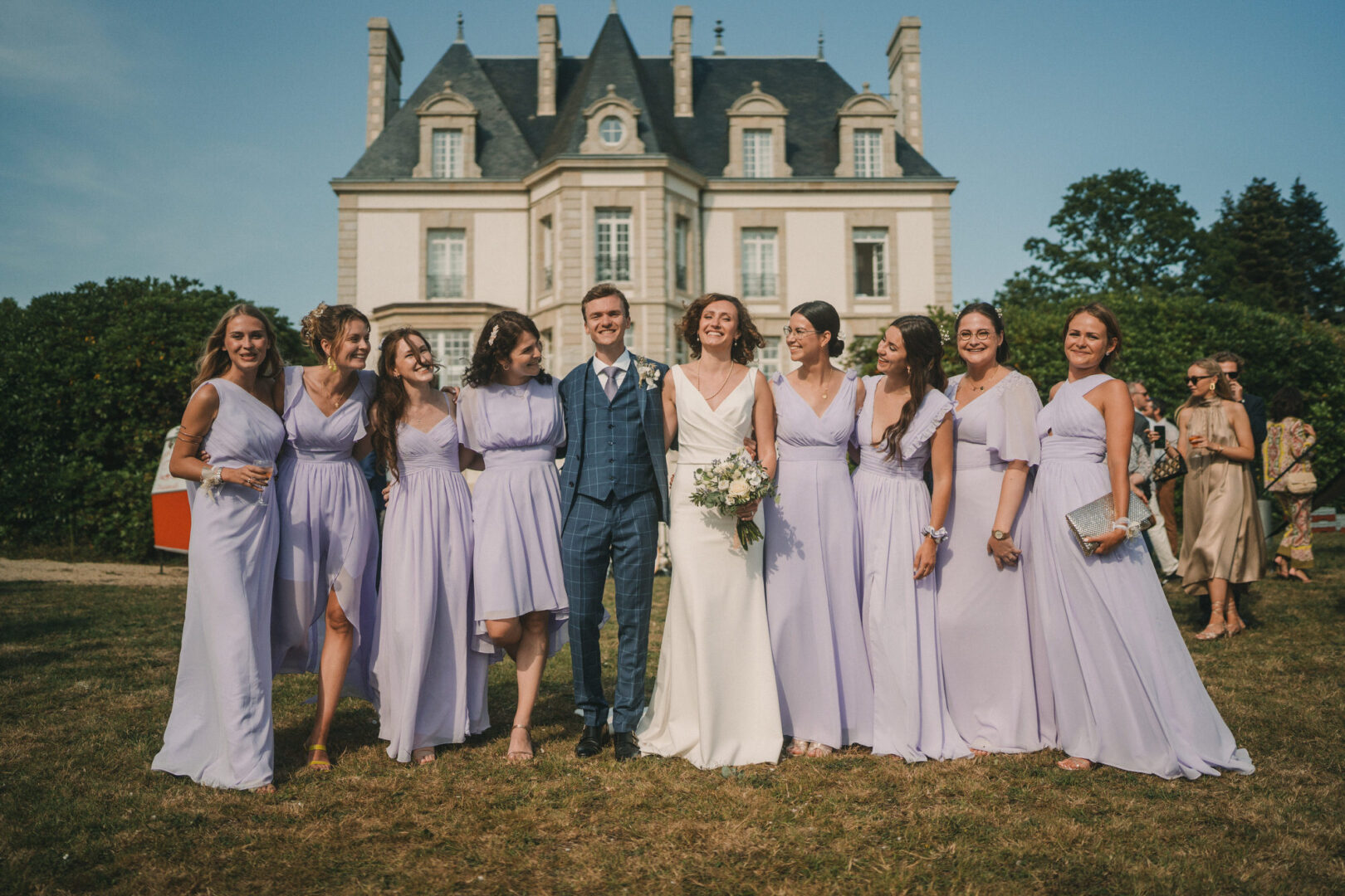 Photo de mariage de M&M au Château Les Garennes à Clohars-Fouesnant Bénodet par Antoine Borzeix 1235