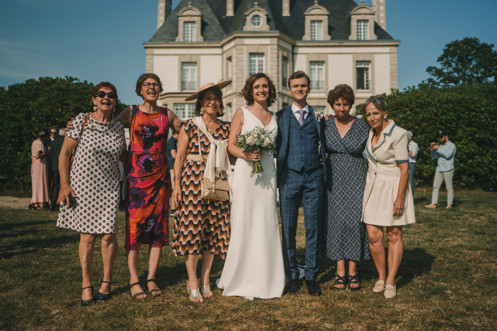 Photo de mariage de M&M au Château Les Garennes à Clohars-Fouesnant Bénodet par Antoine Borzeix 1254