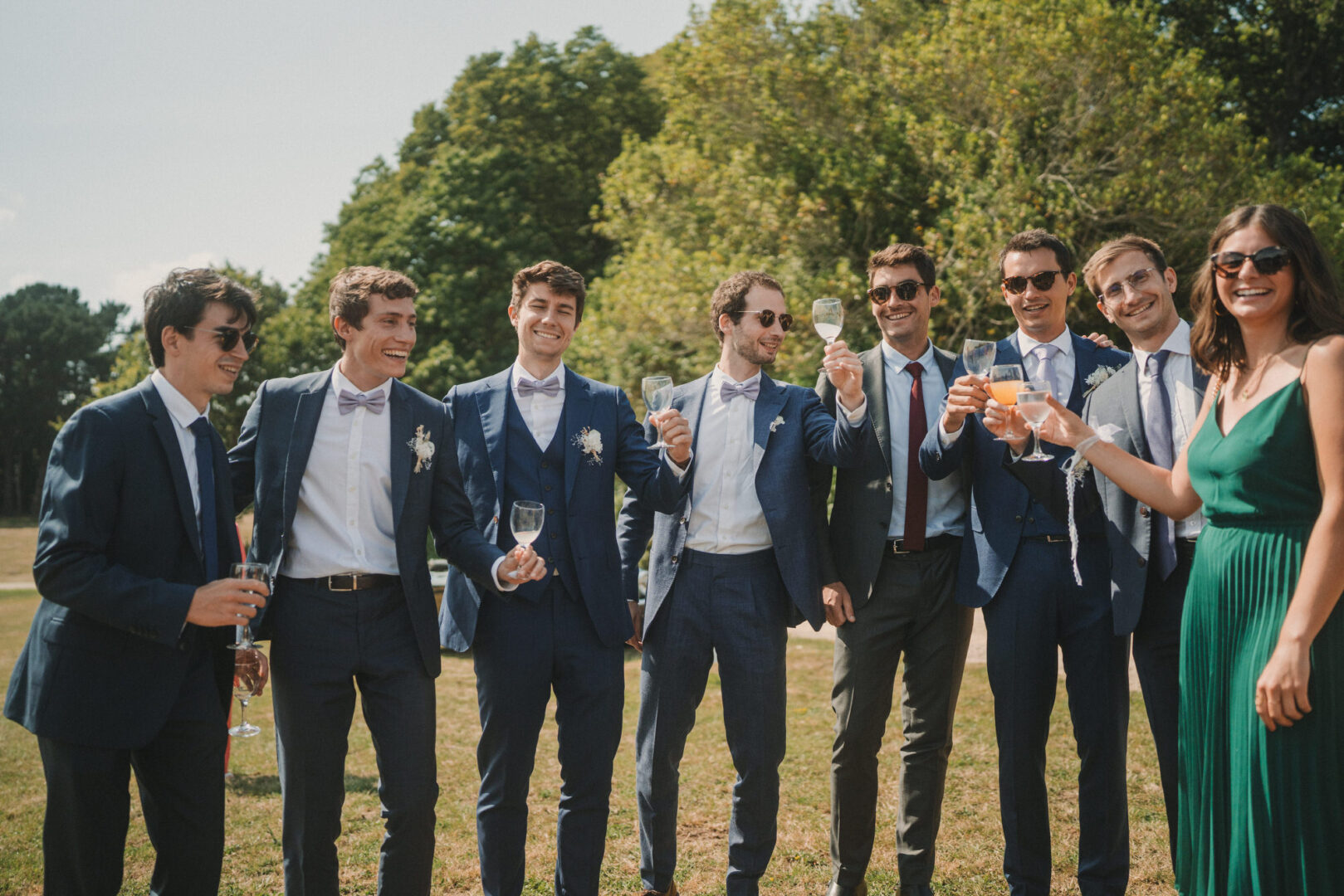 Photo de mariage de M&M au Château Les Garennes à Clohars-Fouesnant Bénodet par Antoine Borzeix 942