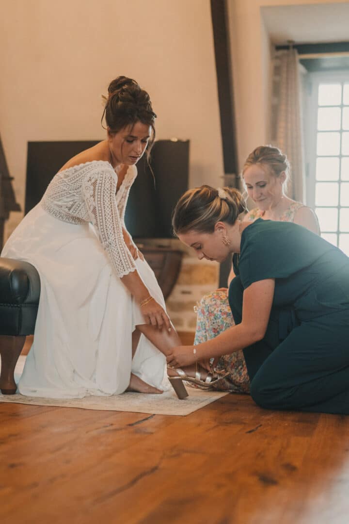 Photo de mariage de D&N au Manoir de Moëllien à Plounévez-Porzay par Antoine Borzeix-39