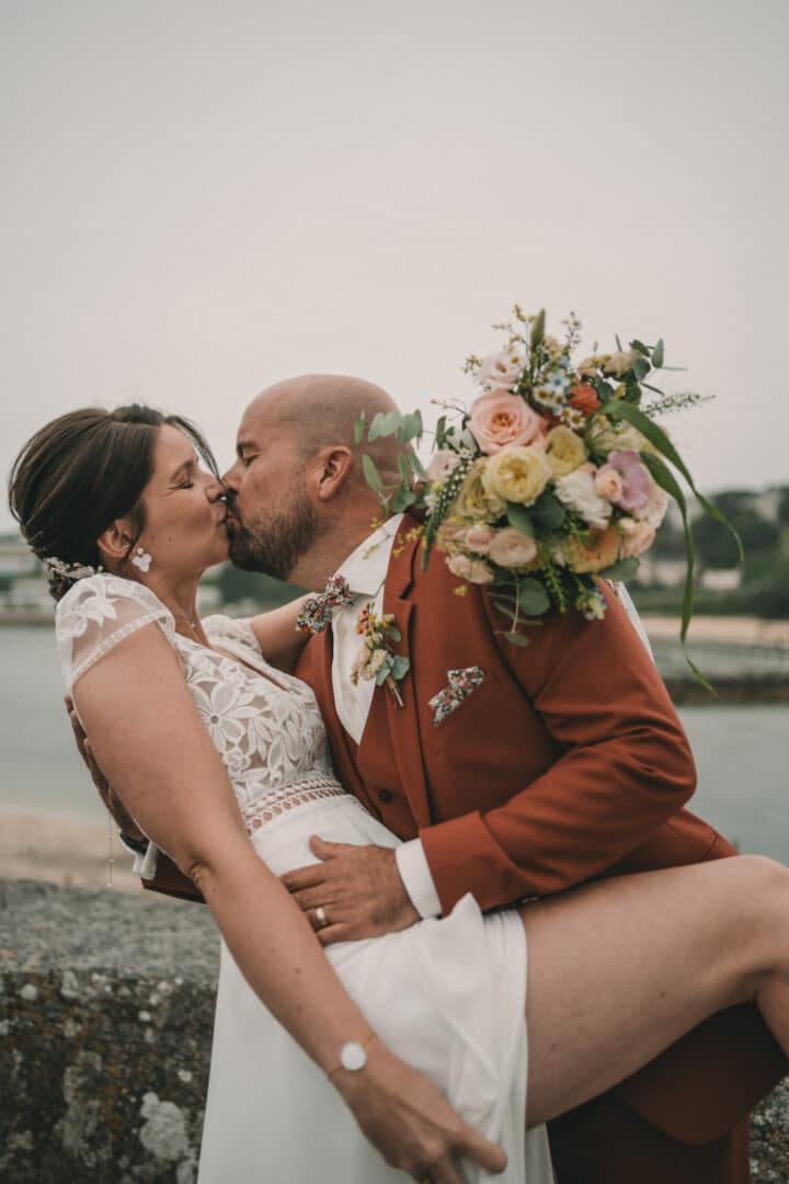 Photo de mariage de A&J au Manoir de Kerhuel à Plounéour-Lanvern par Antoine Borzeix-659