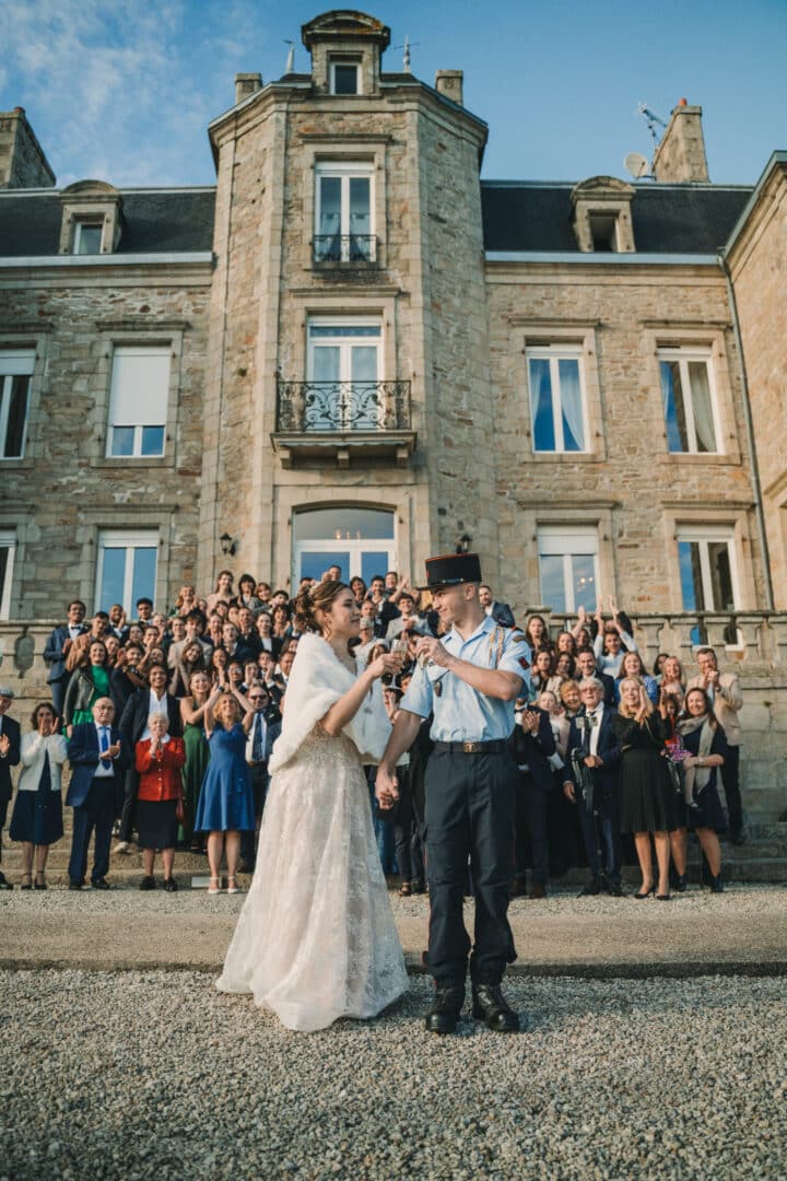 Photo de mariage de A&K au Manoir de Kerhuel à Plounéour Lanvern par Antoine Borzeix-772