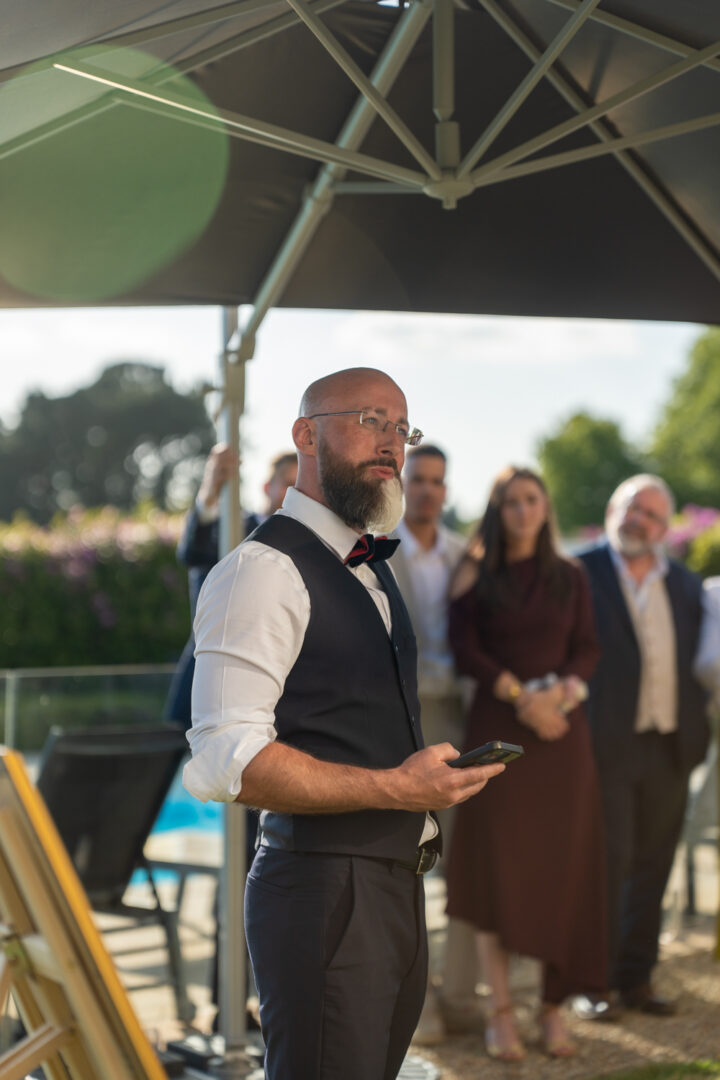 Photo de mariage élégant de A&S aux Garennes à Bénodet par Antoine Borzeix-25