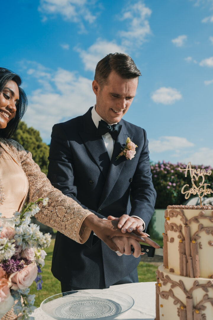 Photo de mariage élégant de A&S aux Garennes à Bénodet par Antoine Borzeix-30
