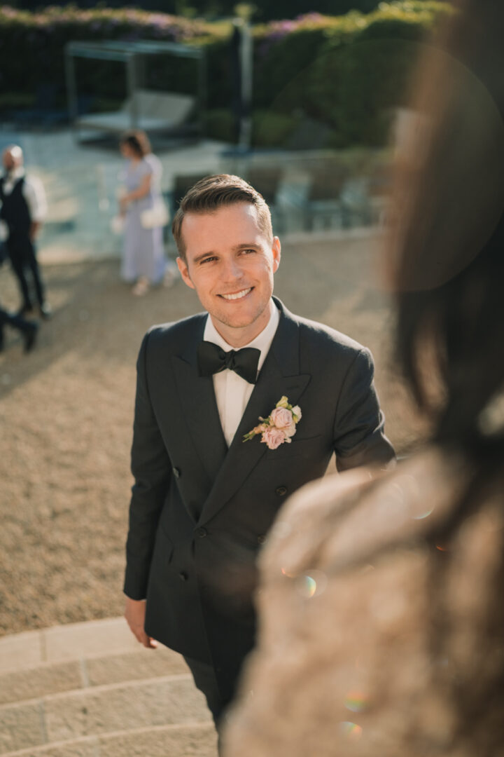 Photo de mariage élégant de A&S aux Garennes à Bénodet par Antoine Borzeix-68