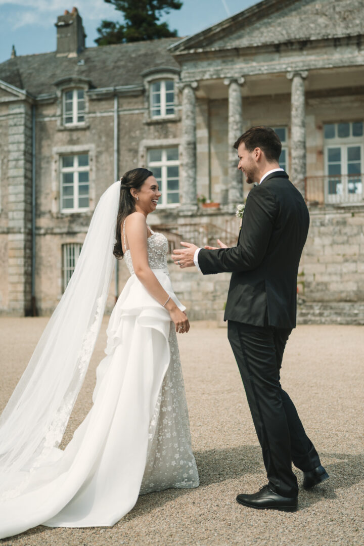 Photo de mariage style magazine editorial à L'Orangerie de Lanniron à Quimper par Antoine Borzeix-15