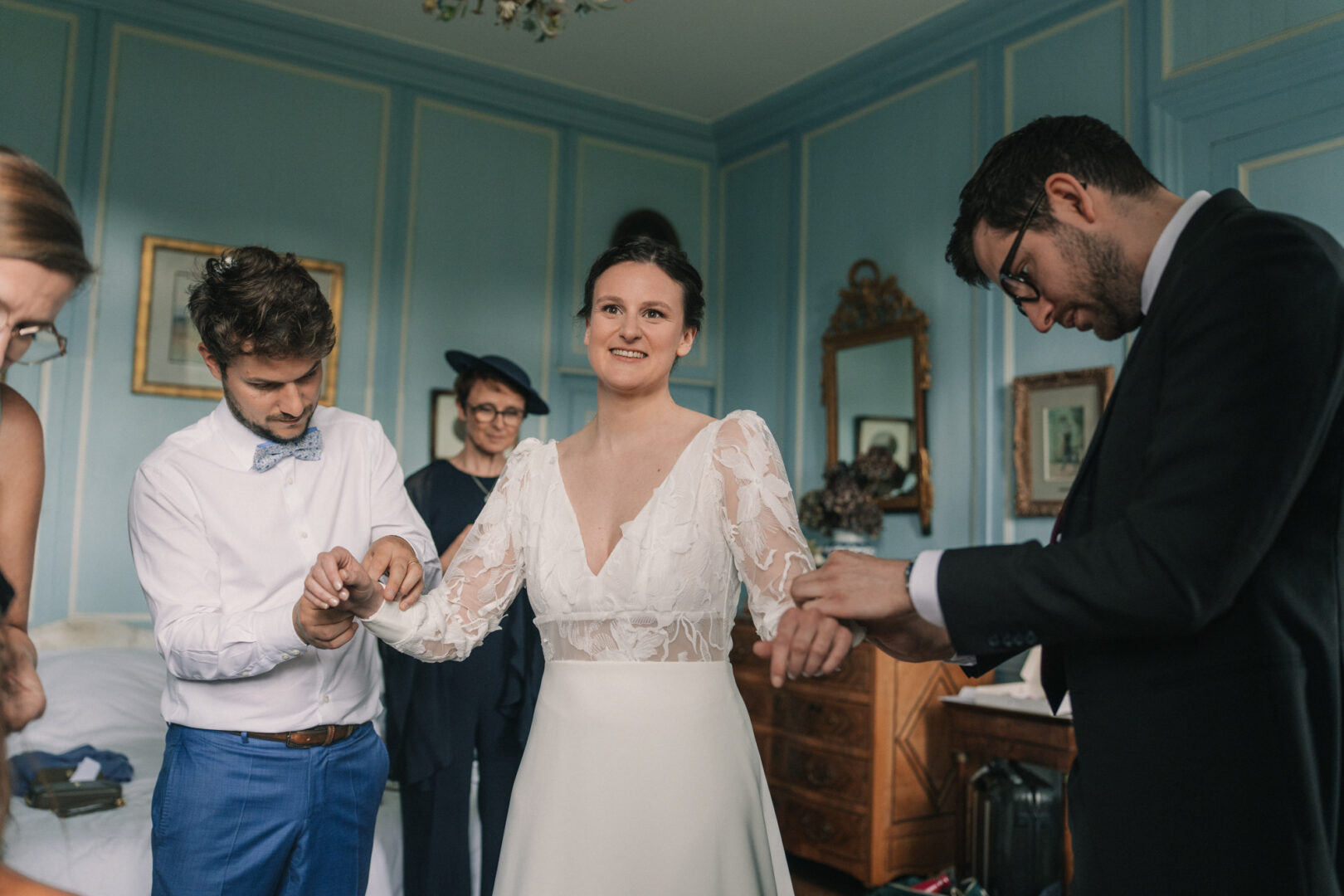 Mariage de L&C à L'Orangerie de Lanniron à Quimper par Antoine Borzeix-15