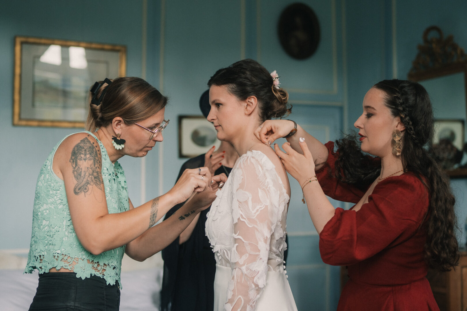 Mariage de L&C à L'Orangerie de Lanniron à Quimper par Antoine Borzeix-22