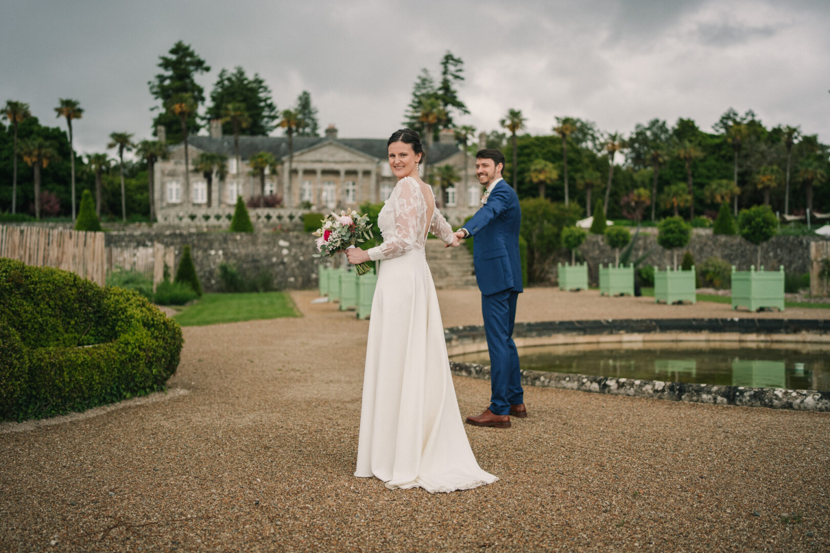 Mariage de L&C à L'Orangerie de Lanniron à Quimper par Antoine Borzeix-74