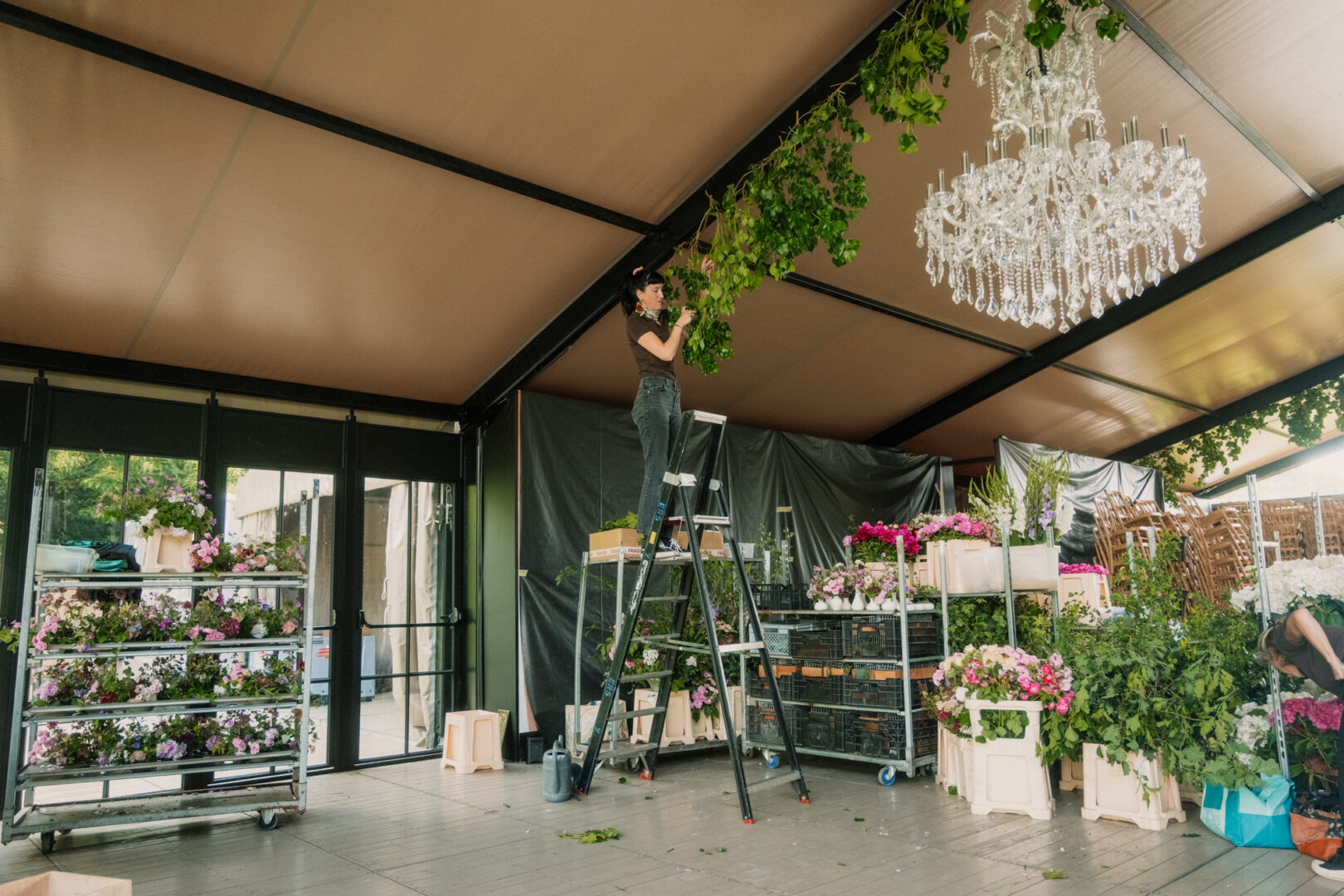 Décoration salle de mariage par Antoine Borzeix photographe de mariage à Quimper-11