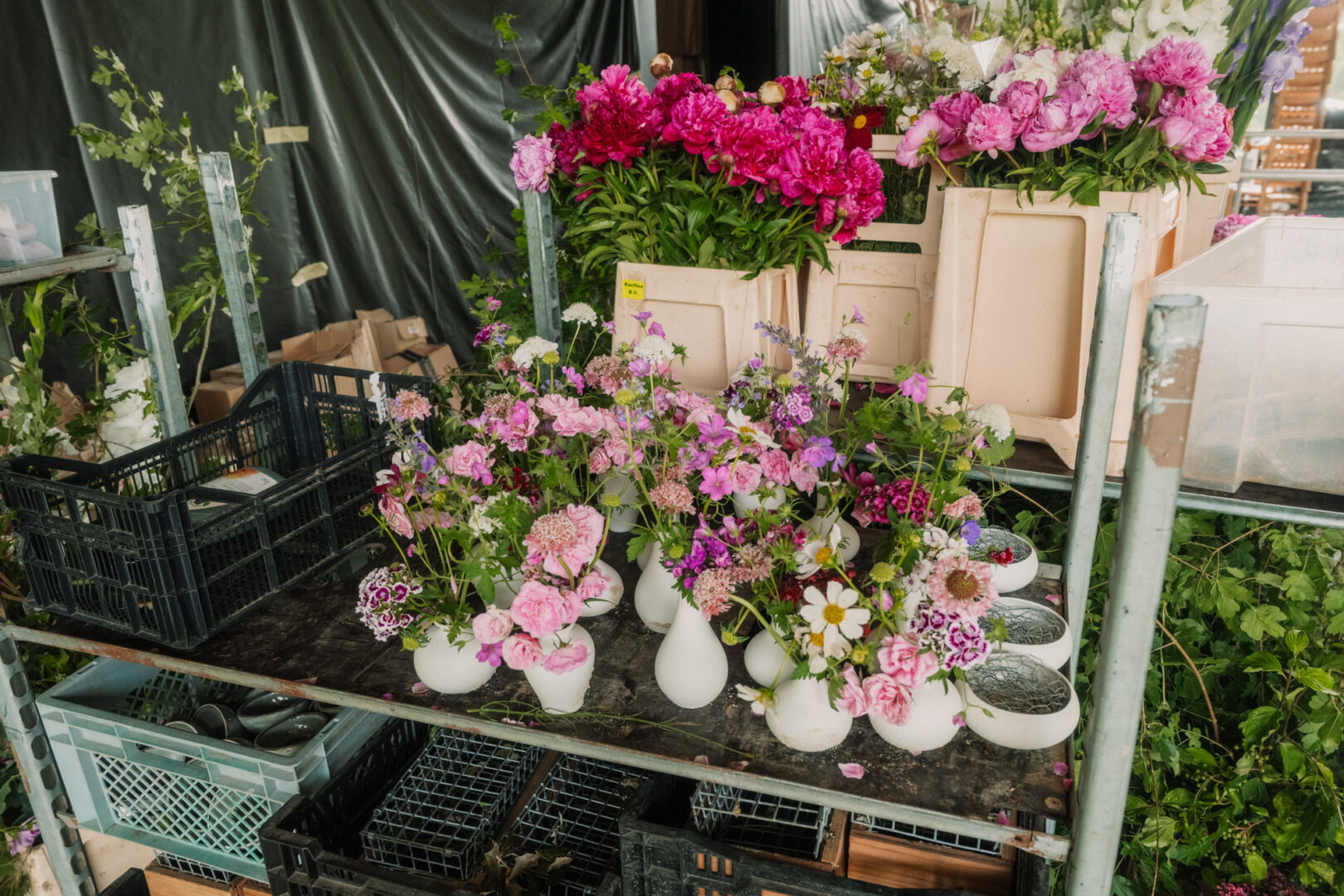 Décoration salle de mariage par Antoine Borzeix photographe de mariage à Quimper-13