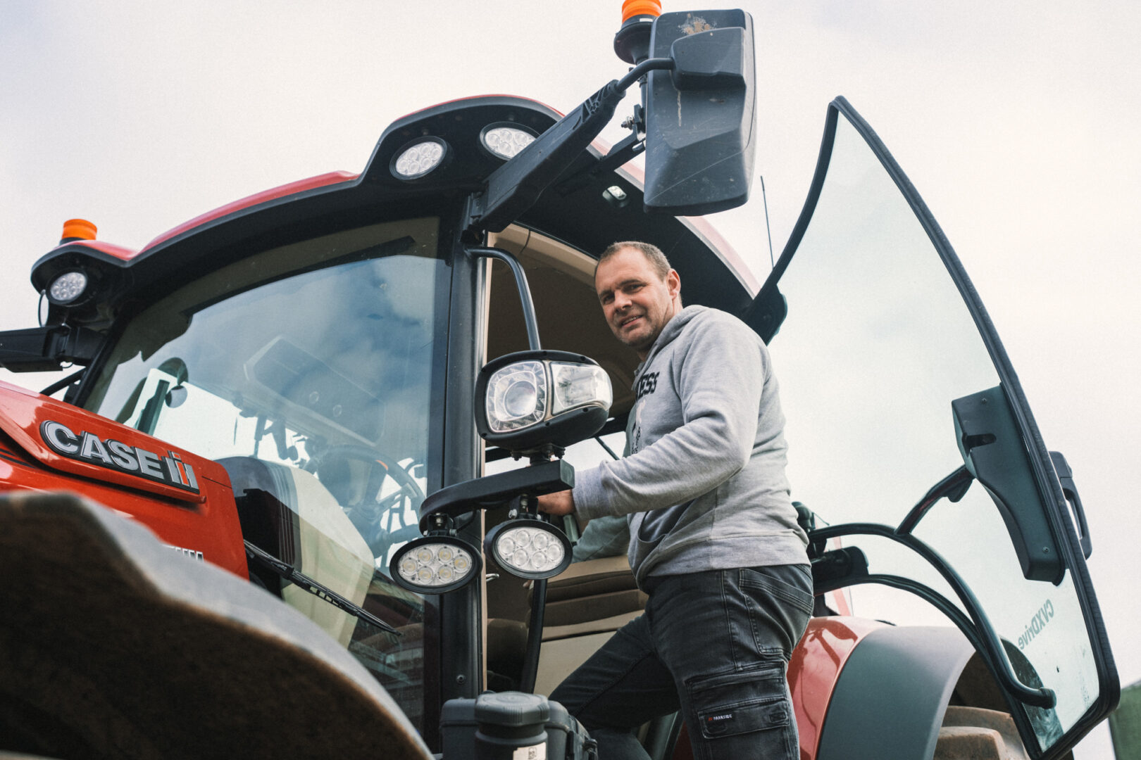 Photo d'agriculteur dans le Morbihan - Case IH Farm Forum par Antoine Borzeix-3