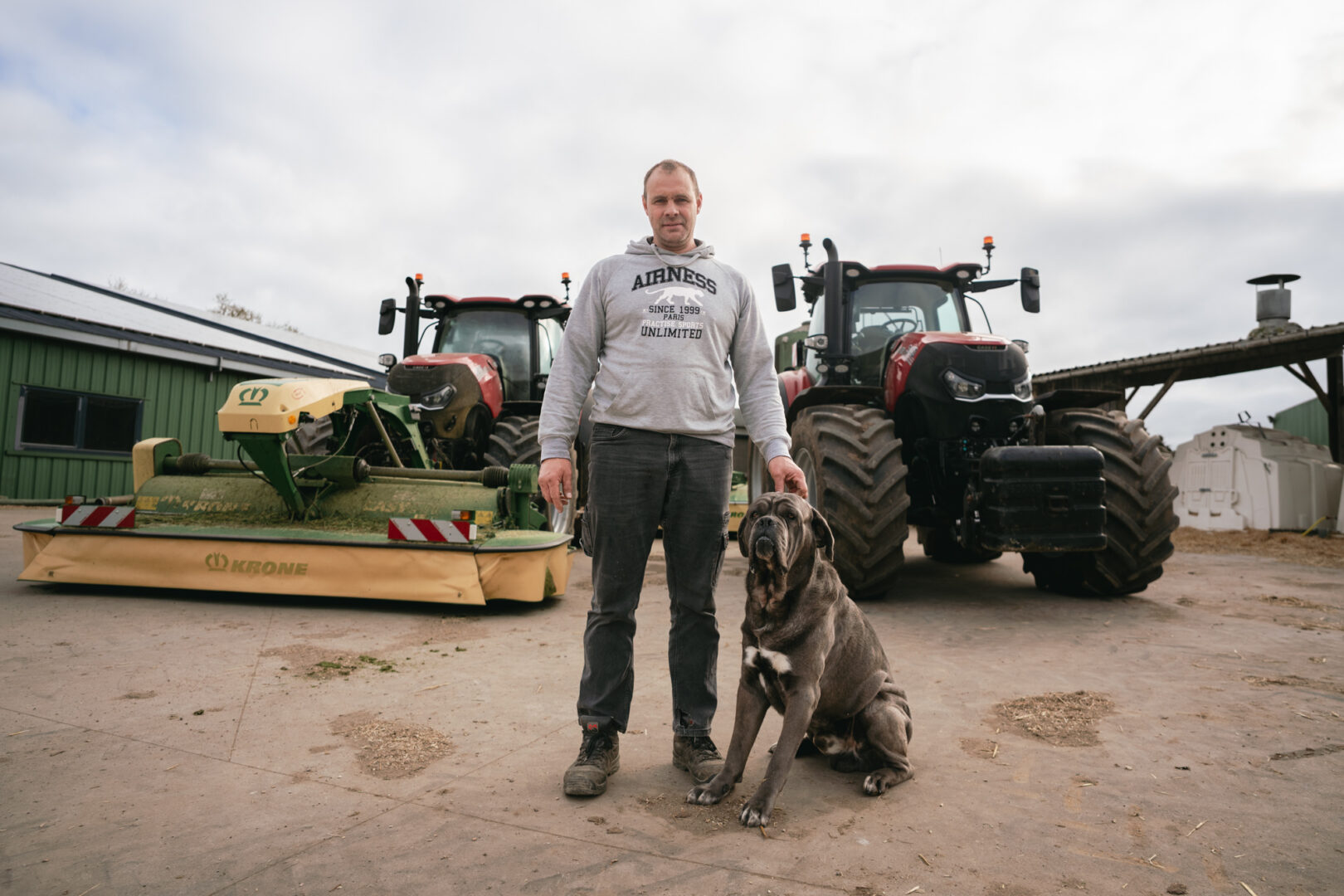 Photo d'agriculteur dans le Morbihan - Case IH Farm Forum par Antoine Borzeix-5