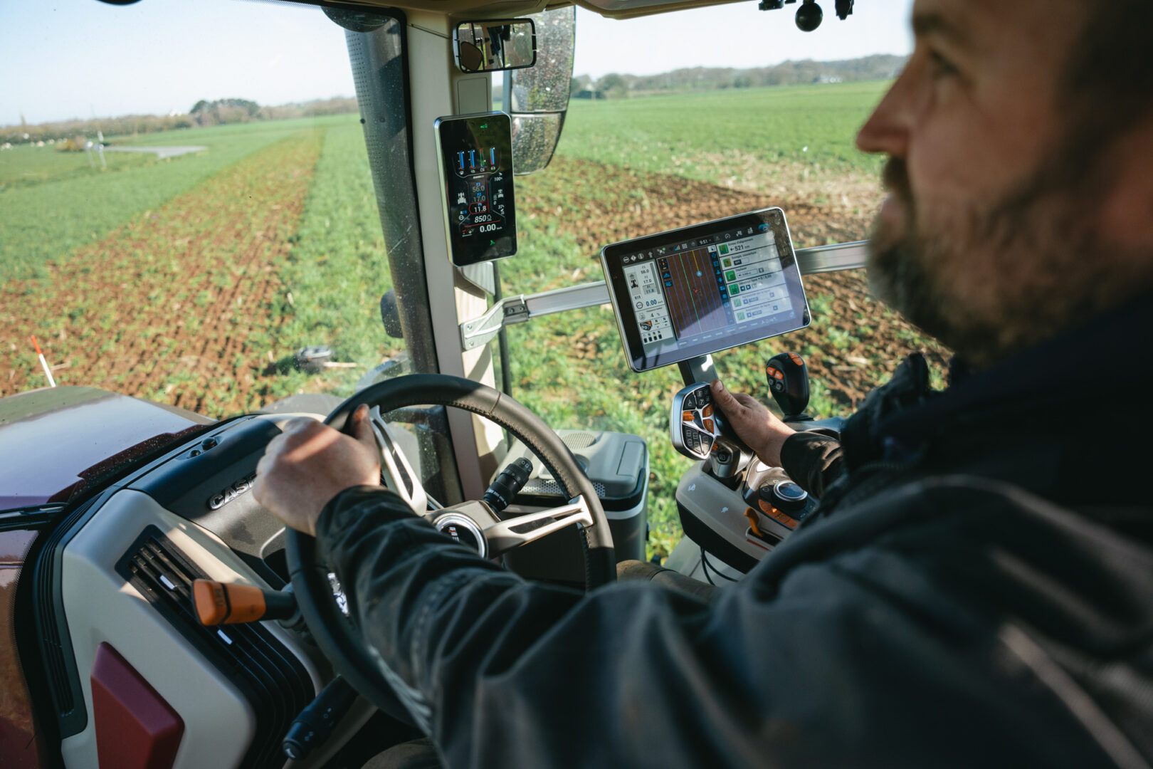 SAS Cabon à Ploudaniel Photo d'agriculteur dans le Finistère - Case IH Farm Forum par Antoine Borzeix-9