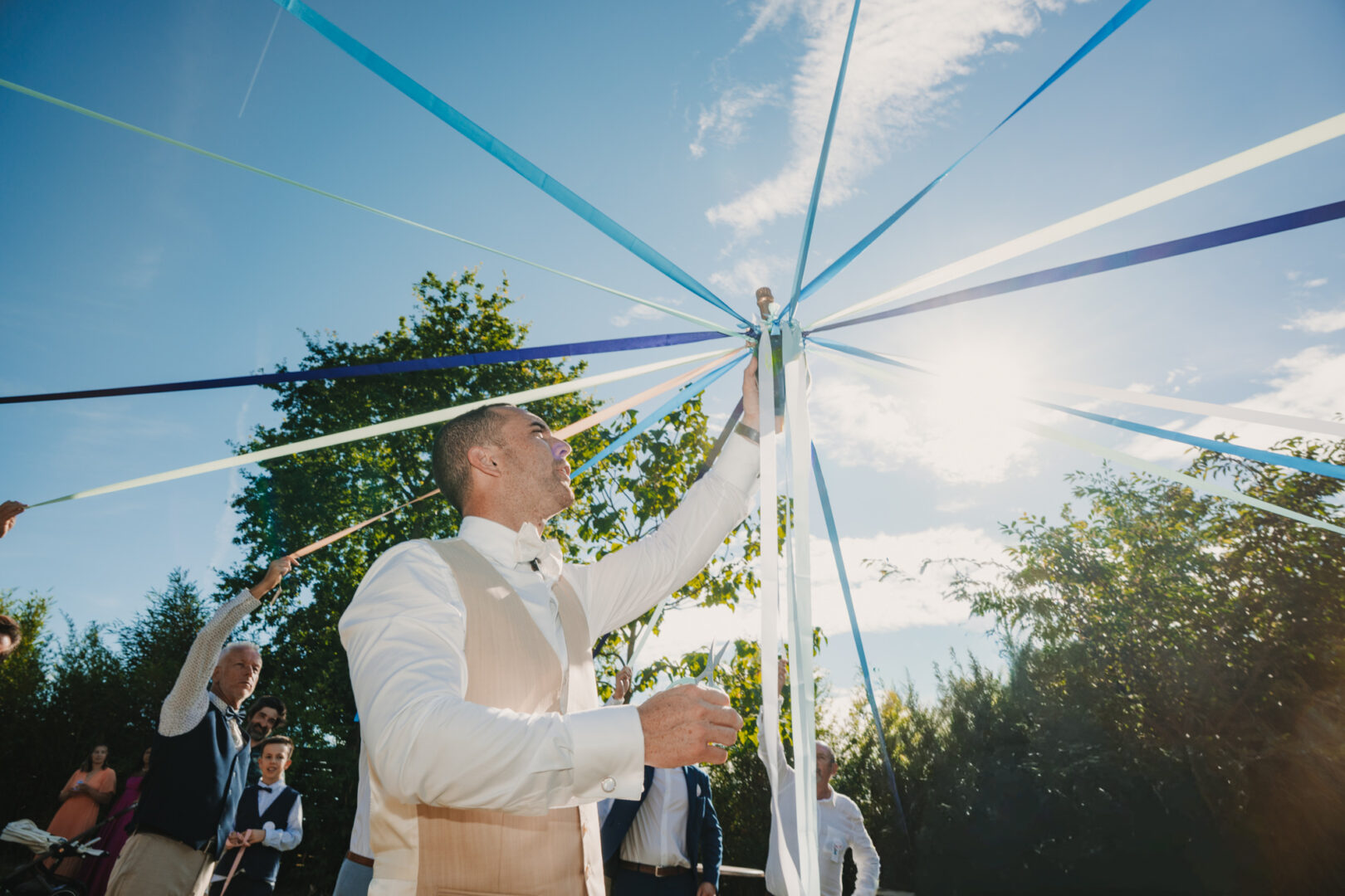 Photo de mariage de N&B au Domaine de Keriquel à Riec sur Belon par Antoine Borzeix-226