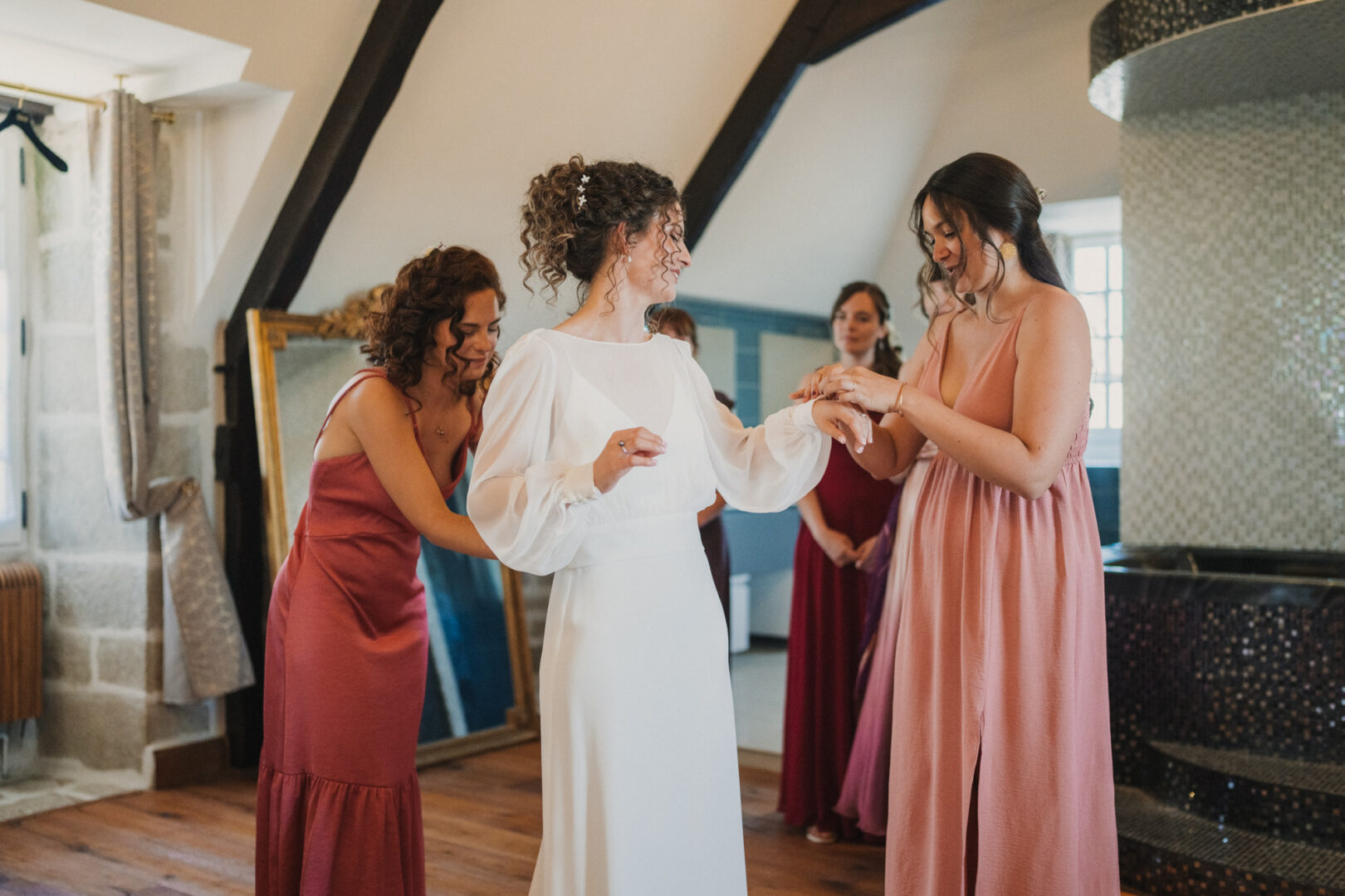 Mariage de C&R au Manoir de Moellien à Plonevez Porzay par Antoine Borzeix-49